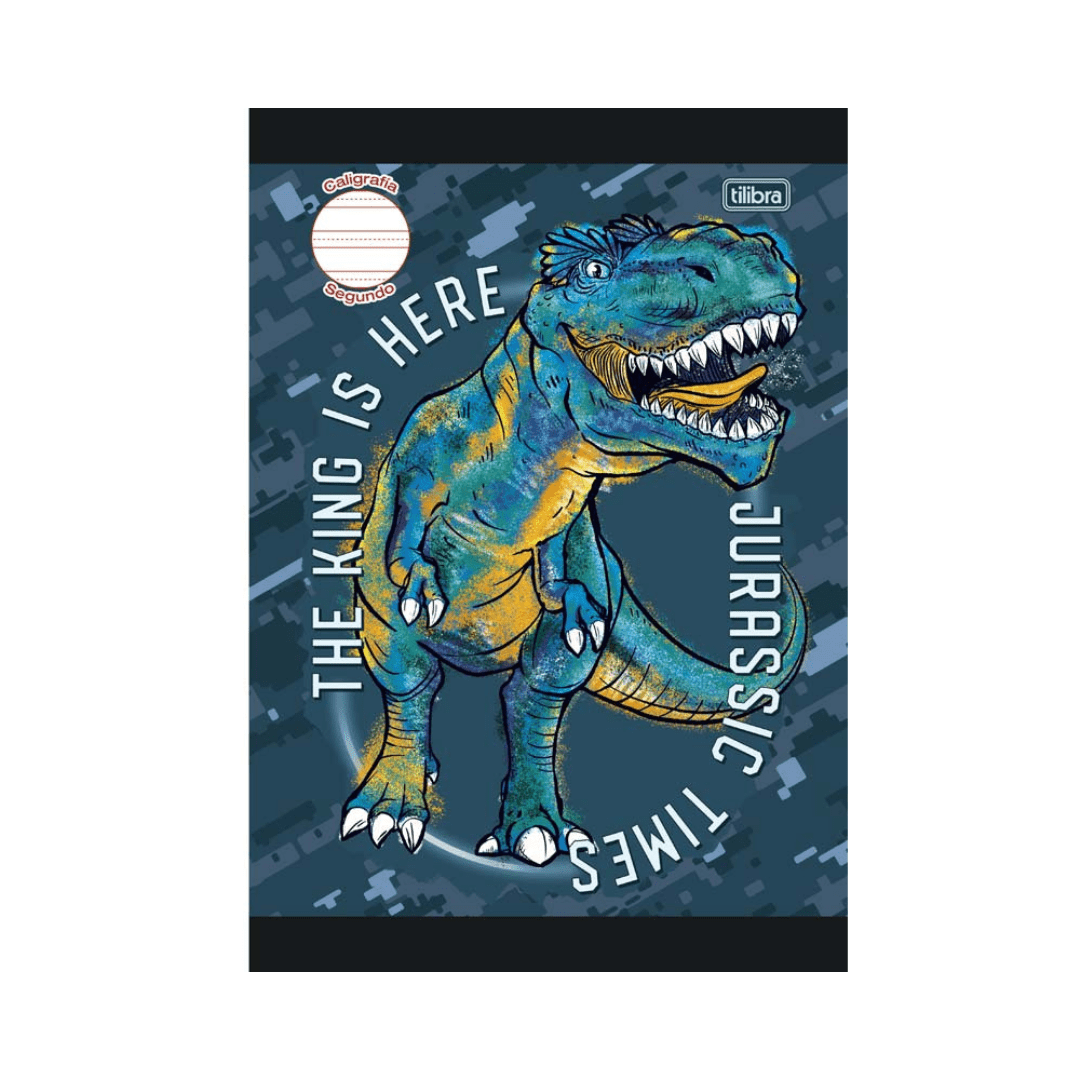 Tilibra Raptor 2nd Primary Notebook, 80 sheets, Diseños Varían