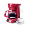 thumbnail image 2 of EUROSTAR ECM621R 4-Cup Coffeemaker, Red, 2 of 5