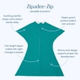 thumbnail image 3 of Sleeping Baby Zipadee-Zip Baby Swaddle Sack 3-6 Months - Turquoise, 3 of 9