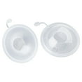 thumbnail image 4 of Silicone Breast Shells Milk Collector for Nursing Mom Breastfeeding Mom Nipple Protector Reusable Breast Milk Saver 2Pcs, 4 of 9