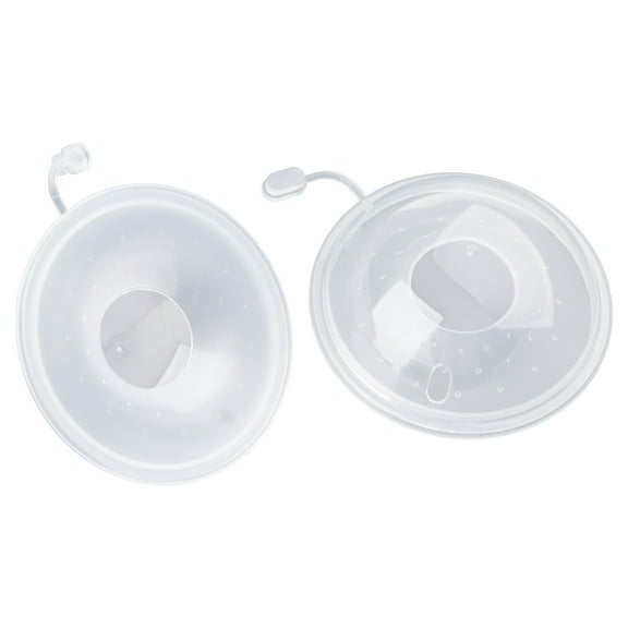 2PCS Breast Shells Milk Catcher Grade Nursing Cups for Nursing Moms Efficient Milk Anti-Flow Breastmilk Collector