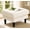 Beige, variant on Welzona 24" Ottoman Bench, Comfy Velvet Footstool Ottomans for Sofa, Beige