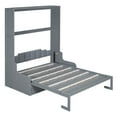thumbnail image 2 of Newboti Furniture Queen Size Murphy Bed Wall Bed with Cushion,Gray NO.88315, 2 of 16