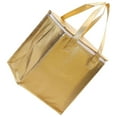 thumbnail image 6 of Minkissy Shopping Insulated Bag Non Woven Fabric Golden 1Pcs 14.6x13x11.8in, 6 of 8