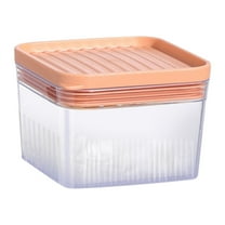 Yonrjhukm Airtight Storage Container for Cereals, Dry Fruits, and Tea, Large Sealed Food Storage Box for Kitchen, Stackable Design, Easy to Clean, Convenient and Stylish