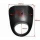 thumbnail image 4 of Adjustable Windscreen Motorcycle Black Headlight Grill Cover ABS Plastic Windscreen for Harley 883 1200 Fork Mount Dyna Sportster XLCH Gloss Black, 4 of 4