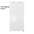 thumbnail image 5 of Porkiss Wooden Kitchen Cabinet, Freestanding Pantry Cabinet with 2 Drawers and Adjustable Shelves, White, 5 of 7