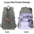 thumbnail image 2 of Mochila de senderismo G4Free 40L ligera impermeable 1 kg, 2 of 9