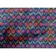 thumbnail image 4 of oneOone Cotton Poplin Fabric Chevron Ikat Decor Fabric Printed BTY 56 Inch Wide, 4 of 4