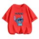 thumbnail image 3 of Camiseta para niños, camiseta de dibujos animados de Disney Lilo Stitch, camiseta de Stitch, camiseta de manga corta, camiseta gráfica Y2k, camisetas para niñas y niños, 3 of 5
