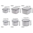 thumbnail image 3 of Refrigerator Storage Box for Preservation Vegetable and Fruit Crisper Double Layer Sealing Box with Lid, 3 of 6