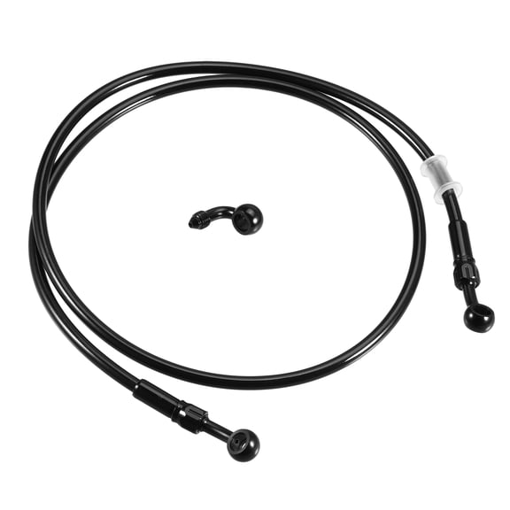 1 Set 120cm Length Brake Hose Motorcycle Hydraulic Brake Line Oil Hose Pipe Fitting with Banjo