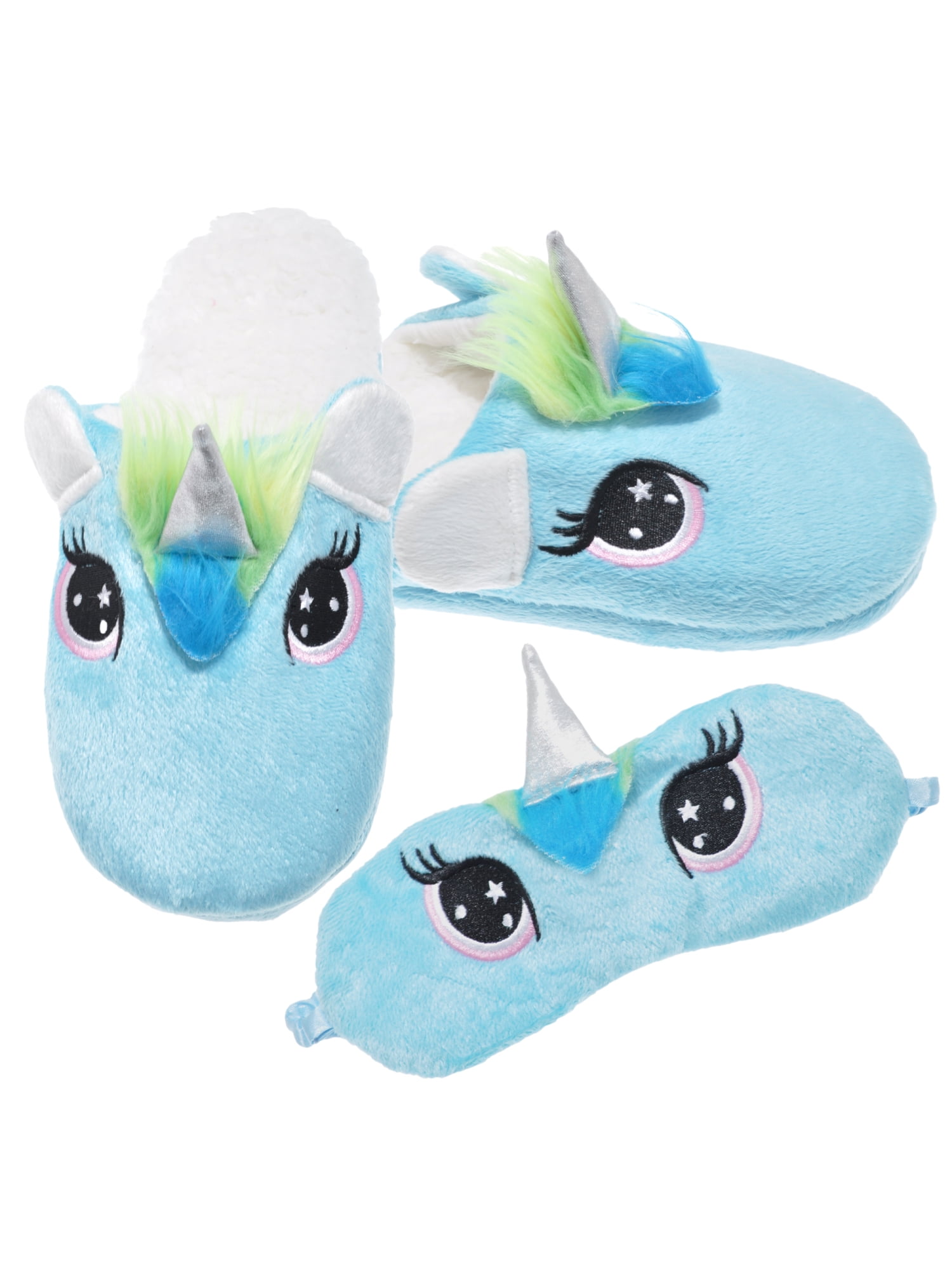 Angelina Cozy Unicorn Unicorn Sleep Mask and Slipper Set (1Pack)