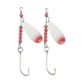 thumbnail image 1 of Cuillère à pêche Lucky Strike Baitworks Victor + lot de 2 + cuillère rouge/blanche de 1,5", 1 of 5