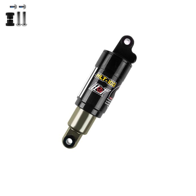 Amortiguador Amortiguador trasero de bicicleta de resorte de aceite de bicicleta 125/150/165 / 185mm 750/850/1000 lbs para bicicleta eléctrica bicicleta de nieve 1 1