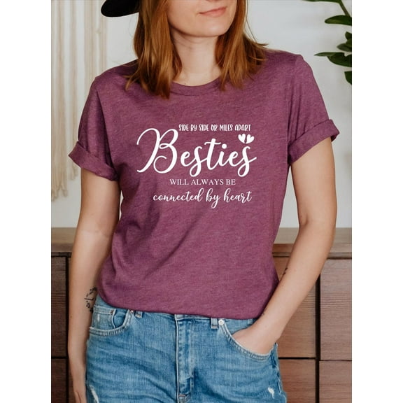 Besties Forever Shirt, Bestie Birthday Gift, Shirt For Besties, Birthday BFF, Bestie Forever TShirt, Girls Best Friend Shirt Tshirt All Size S-5XL