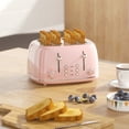 thumbnail image 3 of Dovimi 4-Slice Toaster, Stainless Steel with Removable Crumb Tray, 3 of 9
