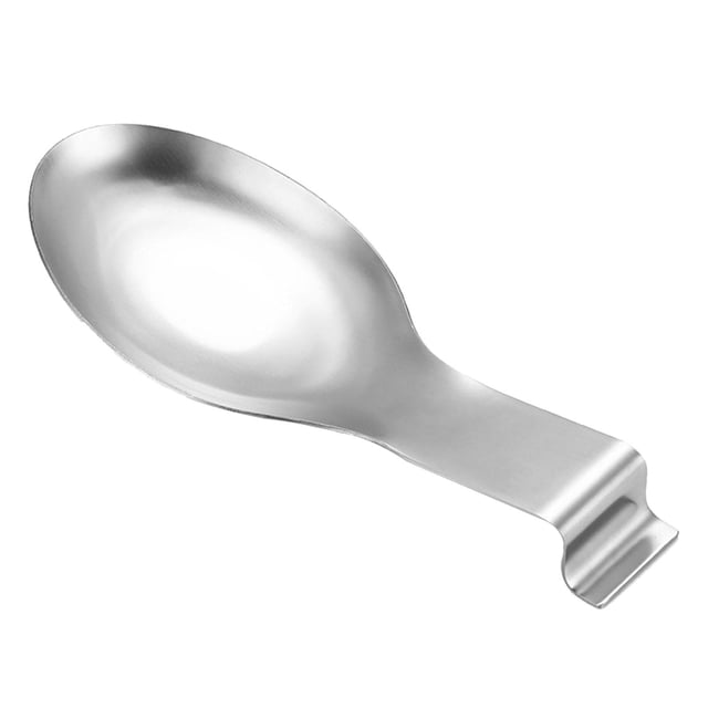 DOLITY Spoon Holder Kitchen Gadget Centerpiece Stainless Steel Easy to Use Accs Spatula Argent