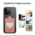 thumbnail image 2 of Silicones Suctions Phone Case Mount,NonSlip Suctions Cup Phone Mount,Handsfrees Phone Holder for Selfie and Video, 2 of 9