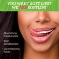 thumbnail image 2 of Crema hidratante para labios SoftLips Daily Tropical Flavor, paquete de 3, 2 of 7