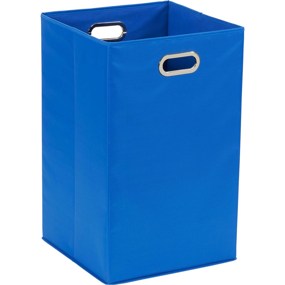 Household Essentials GEN Collapsible Laundry Hamper, Royal Blue