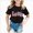 v3-Black, variant on Girls Short Sleeve Shirts Summer Crewneck Tee Tops Casual Cute Blouse 6-12 Months 12-24 Months 2t 3t 4t 5t 6t 7t 8t 9t Children