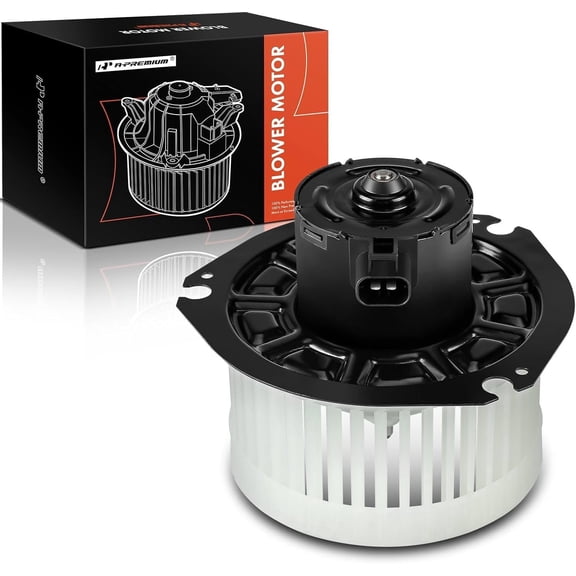 A-Premium Heater Blower Motor with Fan Cage Replacement for Chevrolet GMC C4500 C5500 C6500 C7500 Kodiak 2003-2009 Express Savana 1500 2500 3500 4500