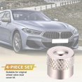 thumbnail image 4 of For BMW Genuine Wheel Valve Dust Caps Kit/Set of 4 36121120779, 4 of 5
