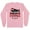 Pink, variant on Merry Fishmas Long Sleeve Shirt Unisex Large White