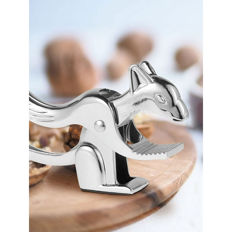 an　ニュースキン 製品 Zinc Alloy Squirrel Shape Nut Cracker, Anti-Oxygen Walnut
