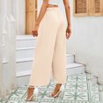 thumbnail image 3 of Women High Waisted Wide Leg Palazzo Pants, 3 of 5