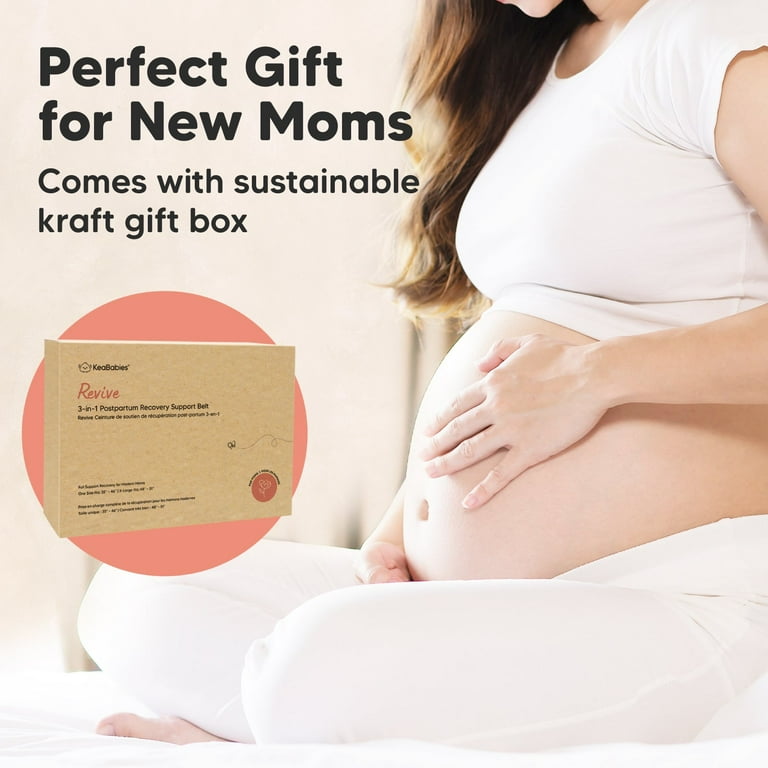 Organic Maternity Belt for Support, Bio Cotton Postpartum Belly Wrap,  Bengkung Belly Bind, Postnatal Binder, New Mom Postpartum Gift 