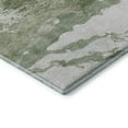 thumbnail image 3 of Addison Rugs Mayfield Premium Machine Washable Transitional Abstract Green Rectangle Rug, 3' X 5' Machine Washable Transitional Abstract Green Oversized Sherpa Throw Blanket, 3 of 6