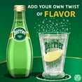 thumbnail image 2 of Perrier Carbonated Mineral Water, 11.15 fl oz Glass Bottle, 4 Pack, Allergens Not Contained, 2 of 5