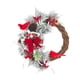 thumbnail image 3 of Corona de Navidad artificial, guirnalda de Navidad, decoración navideña, corona de puerta delantera para chimenea, decoración interior y exterior, 3 of 8