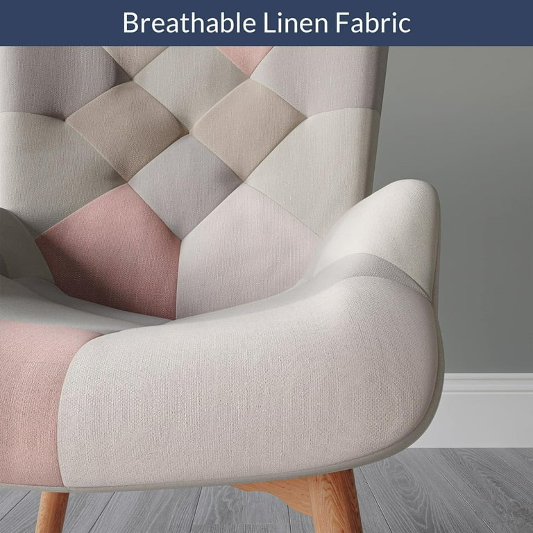 Patchwork reading chair sale