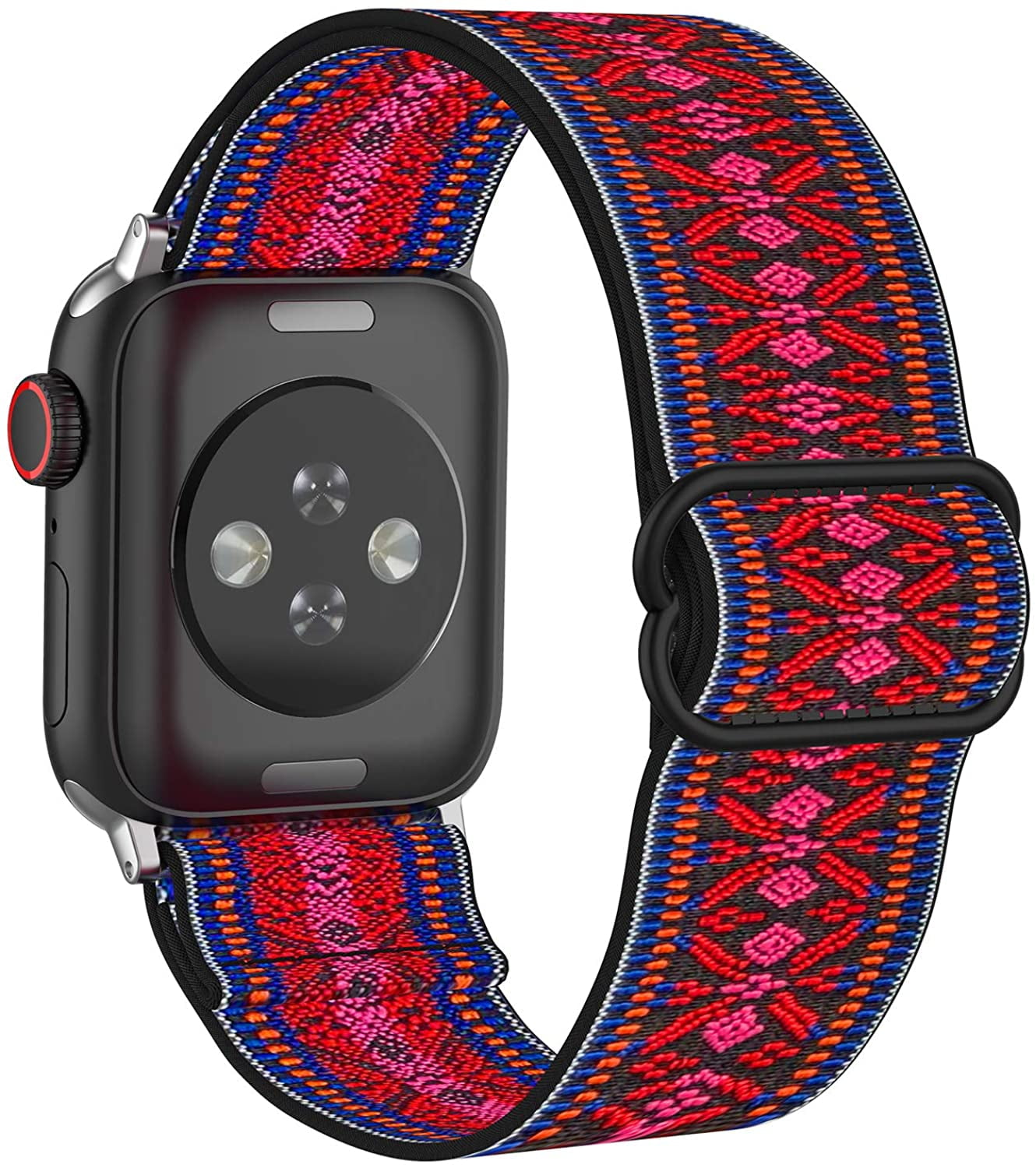 ALNBO Adjustable Elastic Watch Band Compatible with Apple Watch 38mm 40mm  42mm 44mm Soft Stretch Strap Replacement Wristband for iWatch Series SE/6/5/4/3/2/1  | Walmart Canada