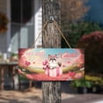 thumbnail image 3 of My Cat is My Valentine Cute Siamese in Gift Box Landscape Wood Sign Cat Lover Kitten Owner Gifts Hanging Wall Home Decor - 3006, 3 of 5