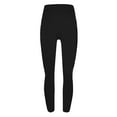 thumbnail image 4 of ATENAR Womens Leggings,Compression Leggings for Women,Cinched,Comfort Fit,Printed,Polyester,Spandex,Black,M(US:6), 4 of 5