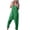 Green#2026-2, variant on pstuiky Cotton and Linen Jumpsuits for Women Dressy Solid Color Sleeveless One Piece Loose Baggy Romper with Pockets Summer Outfits for Women