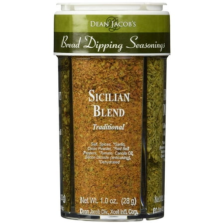 Bread Dipping Seasonings -  4 Spice Variety Pack Dean Jacob's - 1 (Best Bread For Dipping In Oil And Vinegar)
