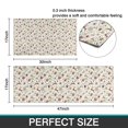 thumbnail image 7 of White Christmas Star and Gift Pattern Kitchen Rugs Sets Of 2,Anti Fatigue Kitchen Mat Rugs Non Slip Washable,Decorative Kitchen Floor Mats for Kitchen,Sink,Laundry,17"x30"+17"x47", 7 of 7