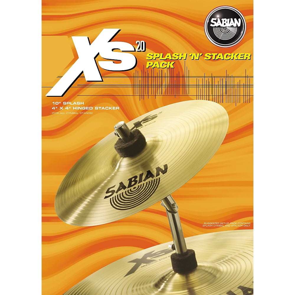 Sabian Xs20 Splash 'N' Stacker Cymbal Pack 10 in.
