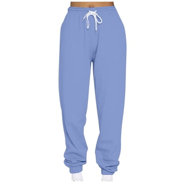 cfhntfmh Sweatpants for Women High Waist Pants Cinch Bottom Joggers Lightweight Workout Athletic Trousers
