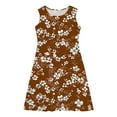 thumbnail image 3 of Dvprdro Toddler Kids Girls Casual Tank Dress Fashion Floral Printed Crew Neck Sleeveless Flowy A Line Dress, 3 of 5