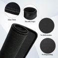 thumbnail image 2 of Mouse Pads Black Standard Mouse Pads, Office and Gaming,Stitched Edges, Rubber Anti Slip Base Mouse pad, Dirt Resistant, Durable, Square, 10.2 inches x 8.3 inches x 0.12 inches, 2 of 3