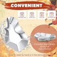 thumbnail image 3 of Ensemble de 24 Coquilles d'Huîtres Grillables en Acier Inoxydable, Coquilles de Palourdes Réutilisables pour Huîtres Grillées au Four, Coquilles d'Huître Argentées pour la Cuisson, 3 of 5