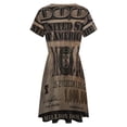 thumbnail image 5 of 1 Million Dollar Bill Sundress Short Sleeve Dress Summer Women Clothes Dress for Women Dresses, 5 of 7