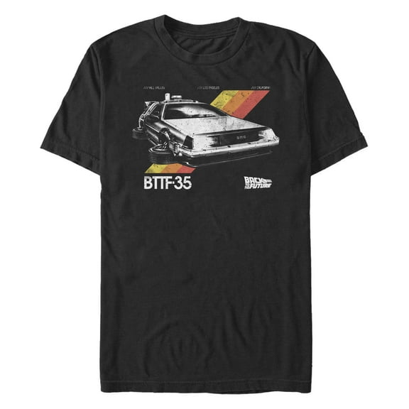 Men's Back to the Future The DeLorean Graphic T-Shirt
