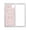 Pink, variant on Farmhouse Purple Window Privacy Film, Vintage Flower Leaf Botanical Plant Static Cling UV Sun Blocking Tint Film Heat Control Windows Films for Bedroom Bathroom, Window Stickers 35.4"x78.7"